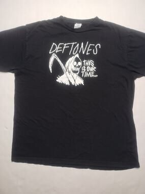 Deftones - “This Is Our Time” - Black Shirt Featuring ‘Grim Reaper’ Image - XL